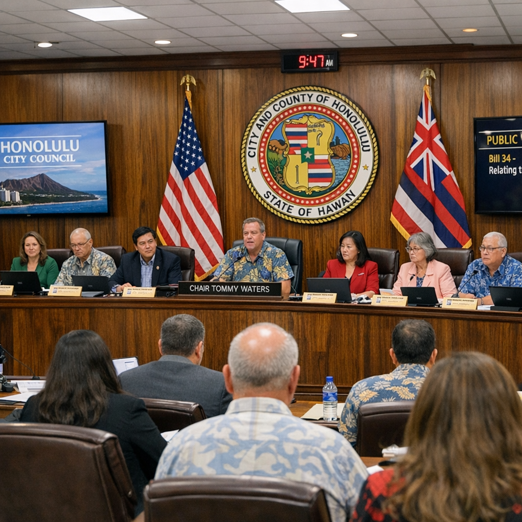 Honolulu City Council Advances Transparency and Housing Initiatives