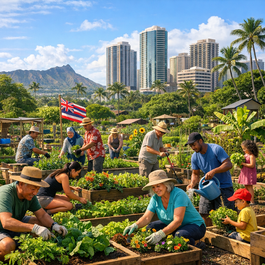 Cultivating Community: The Role of Community Gardens in Honolulu