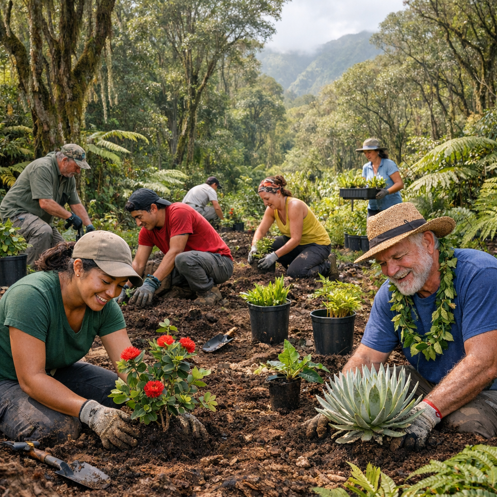 Preserving Hawaiʻi’s Native Flora: Community Efforts and How You Can Help