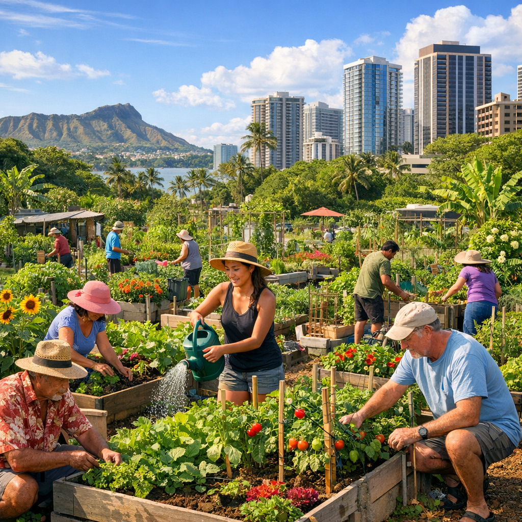 Cultivating Community: The Role of Honolulu’s Community Gardens